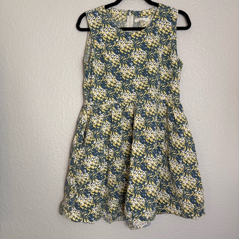 Mata Traders Pineapple Floral Print Dress